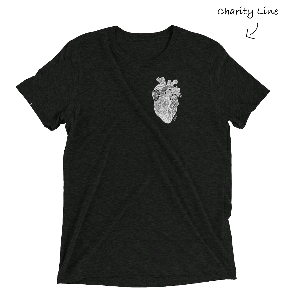 Paper Cut Heart Women's T-Shirt