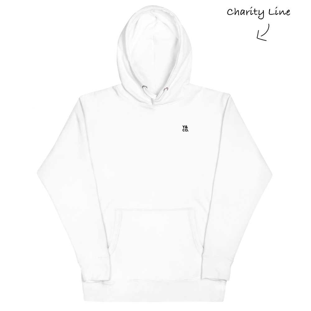 WPC Mens White Landscape Hoodie