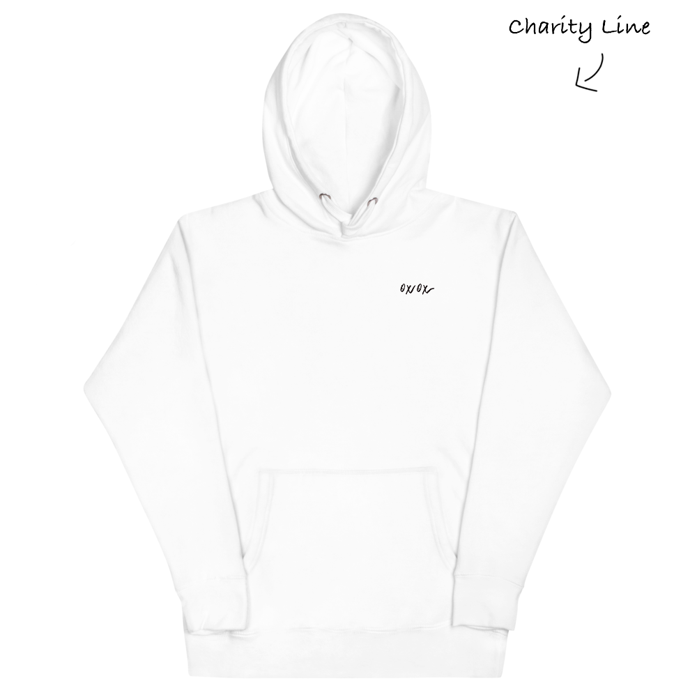 WPC Women's White Landscape Hoodie