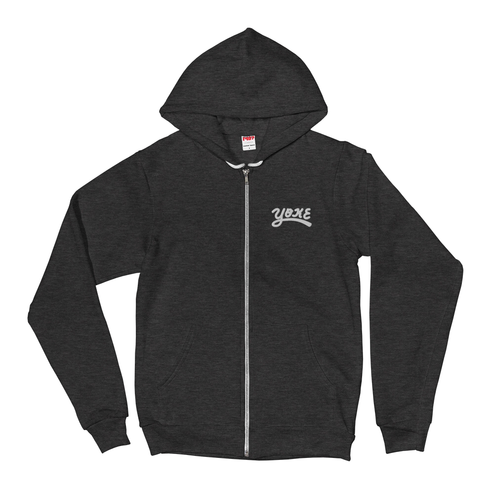 Yoke & Co. Retro Zip Up Hoodie