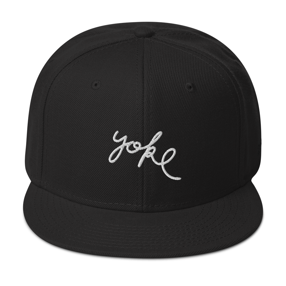 Yoke & Co. Script Snapback Hat