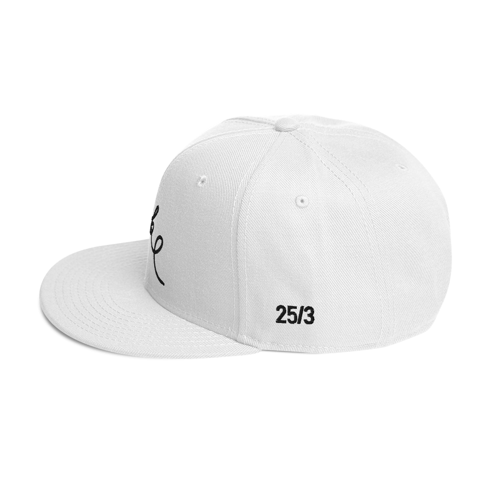 White Yoke & Co. Snapback Hat