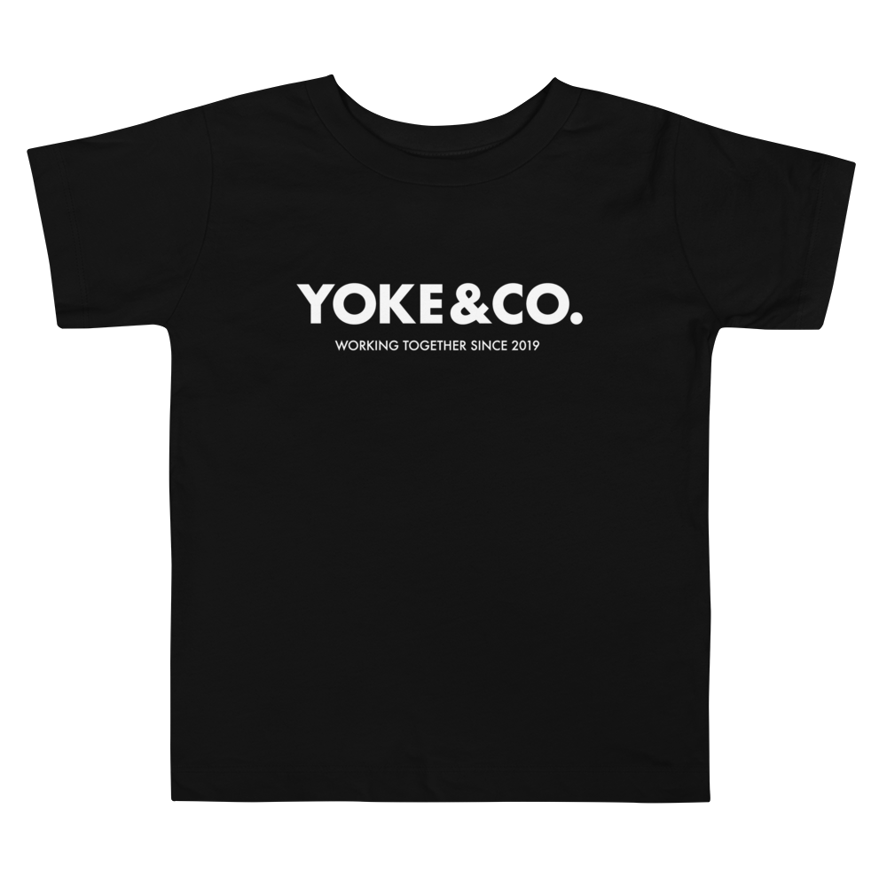 Toddler Black Yoke&Co. T-Shirt