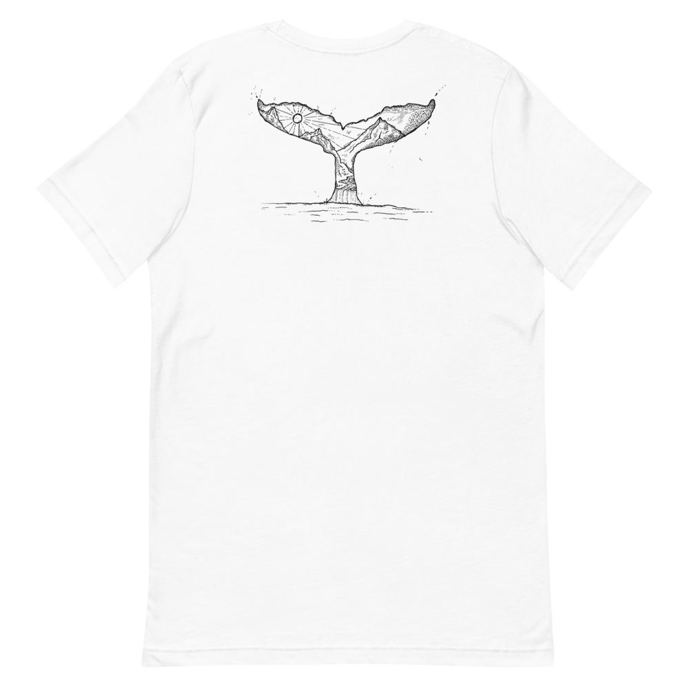 WPC Women's White Landscape T-shirt